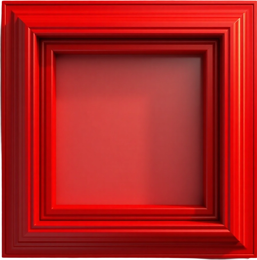 Red Square Frame